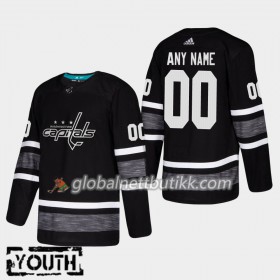 Washington Capitals Hockeydrakt Custom Svart 2019 NHL All-Star Adidas Authentic - Barn